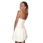 fashion INS Summer Sexy Slim Fit Dress Hot Girl Backless Strap Suspender Dress French Style